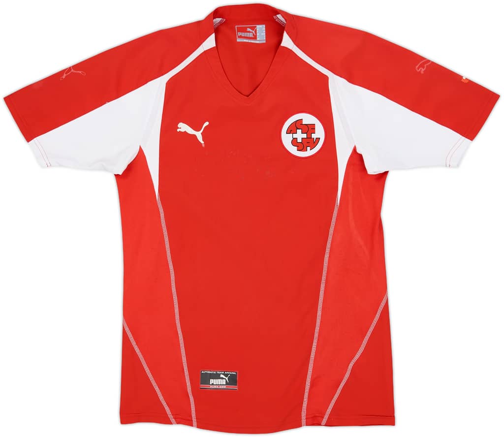 2004-06 Switzerland Home Shirt - 4/10 - (XXL.Boys)