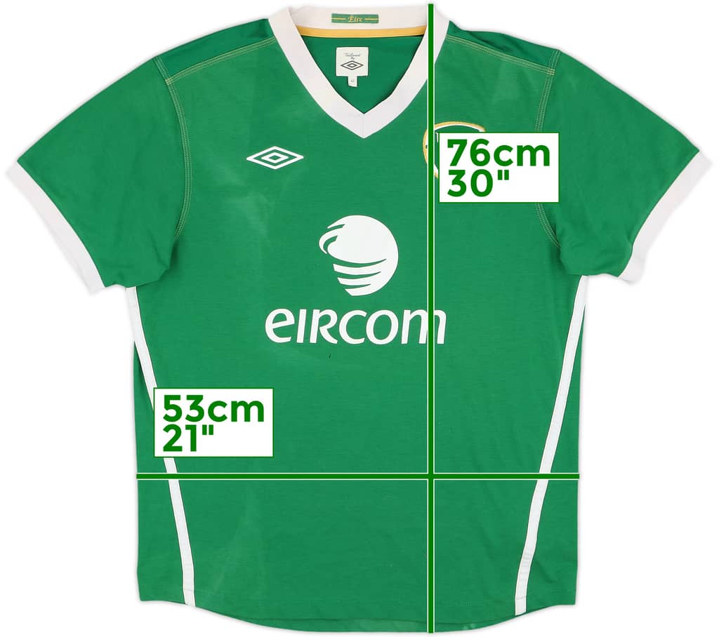 2010-11 Ireland Home Shirt - 5/10 - (L)