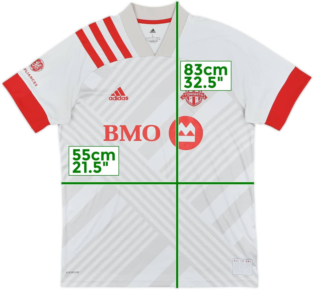 2020-22 Toronto FC Away Shirt - 9/10 - (L)