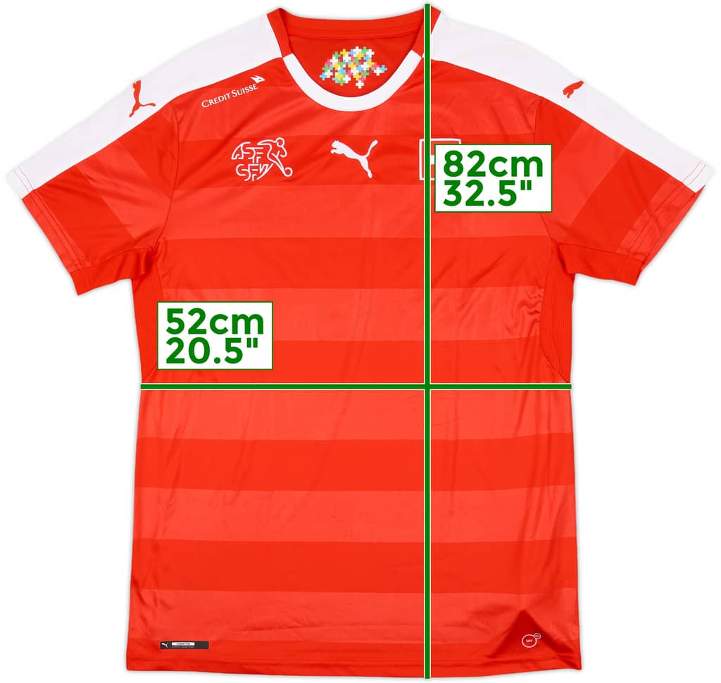 2016-17 Switzerland Home Shirt - 10/10 - (L)