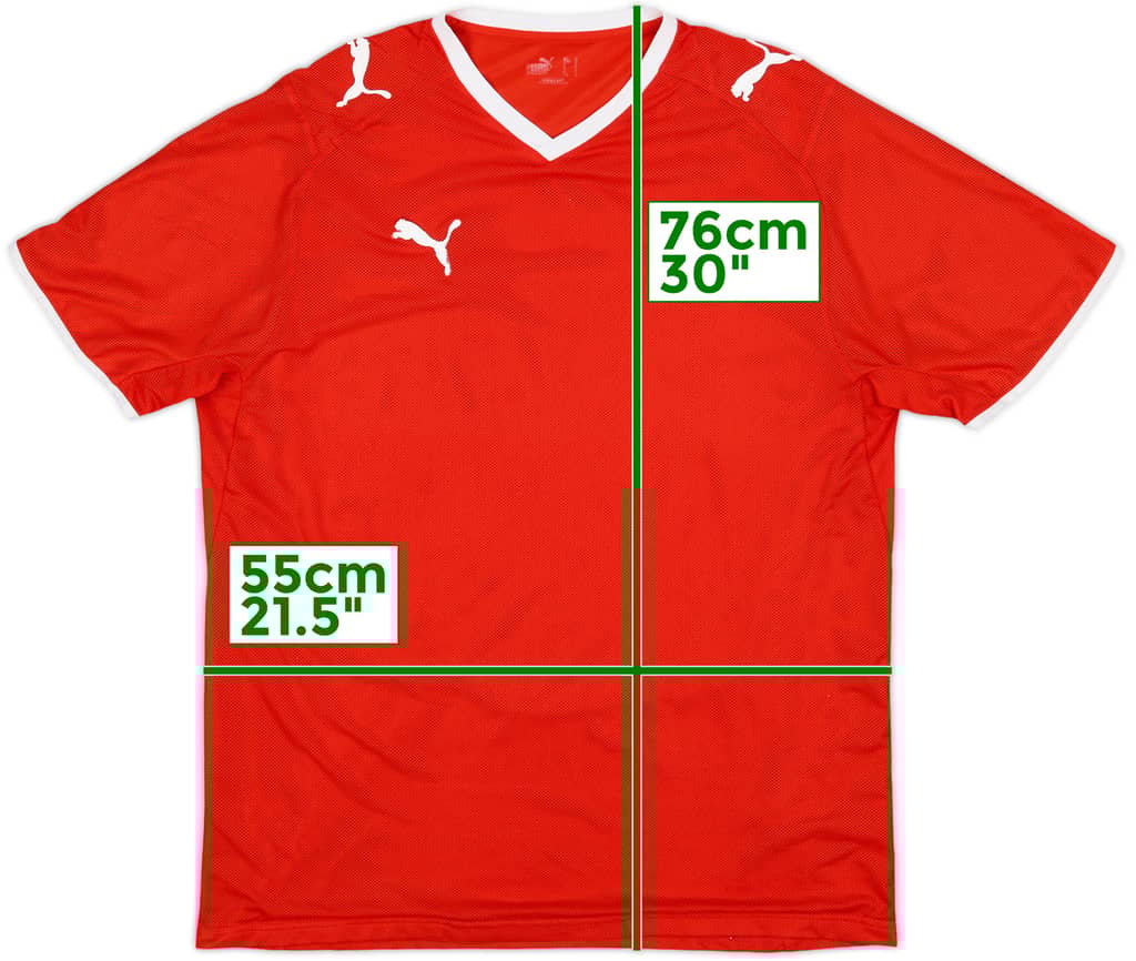 2008-10 Switzerland Home Shirt - 6/10 - (L)