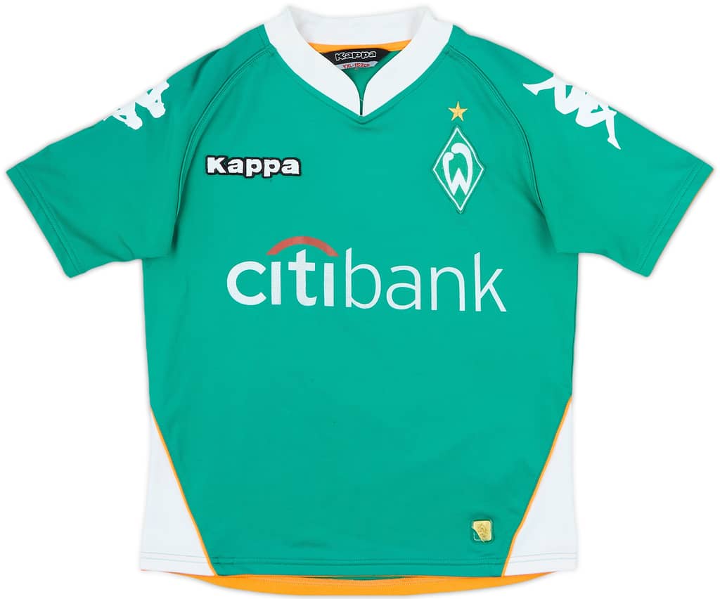 2007-08 Werder Bremen Home Shirt - 6/10 - (XL.Boys)