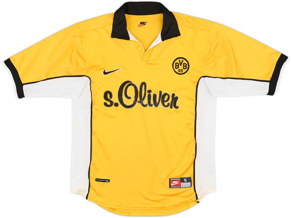 1998-00 Borussia Dortmund Home Shirt - 6/10 - (S)