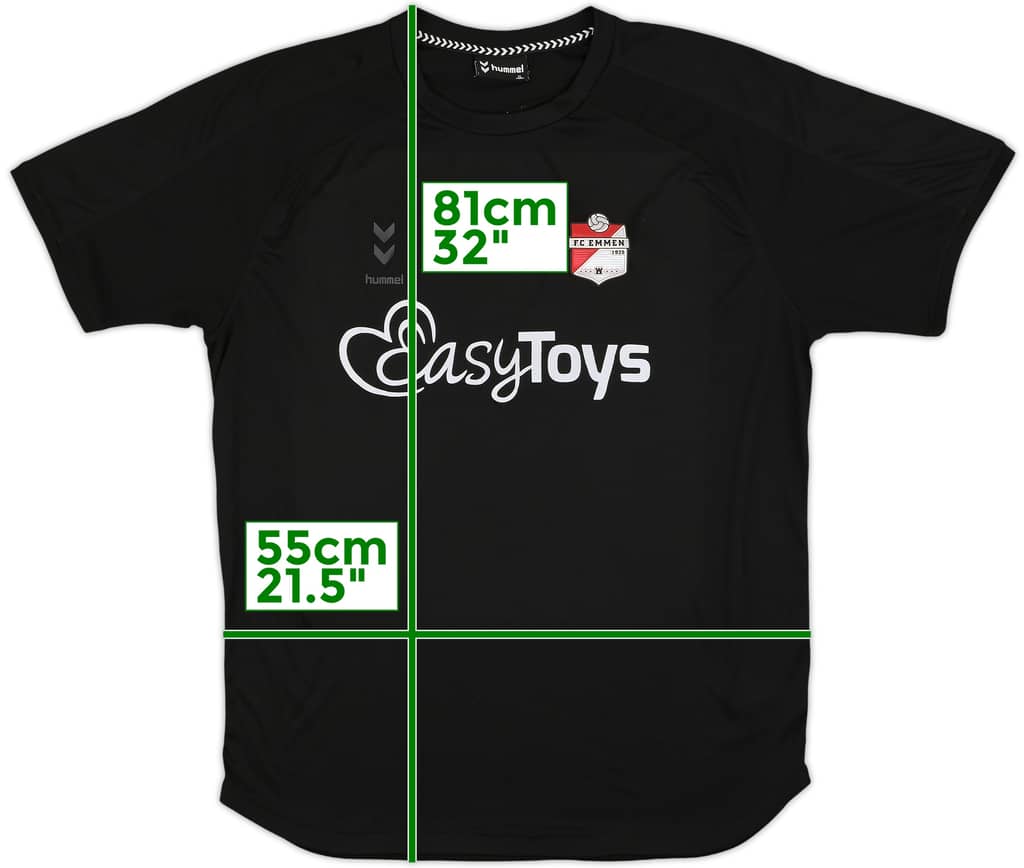 2020-21 FC Emmen Hummel Training Shirt - 9/10 - (XL)