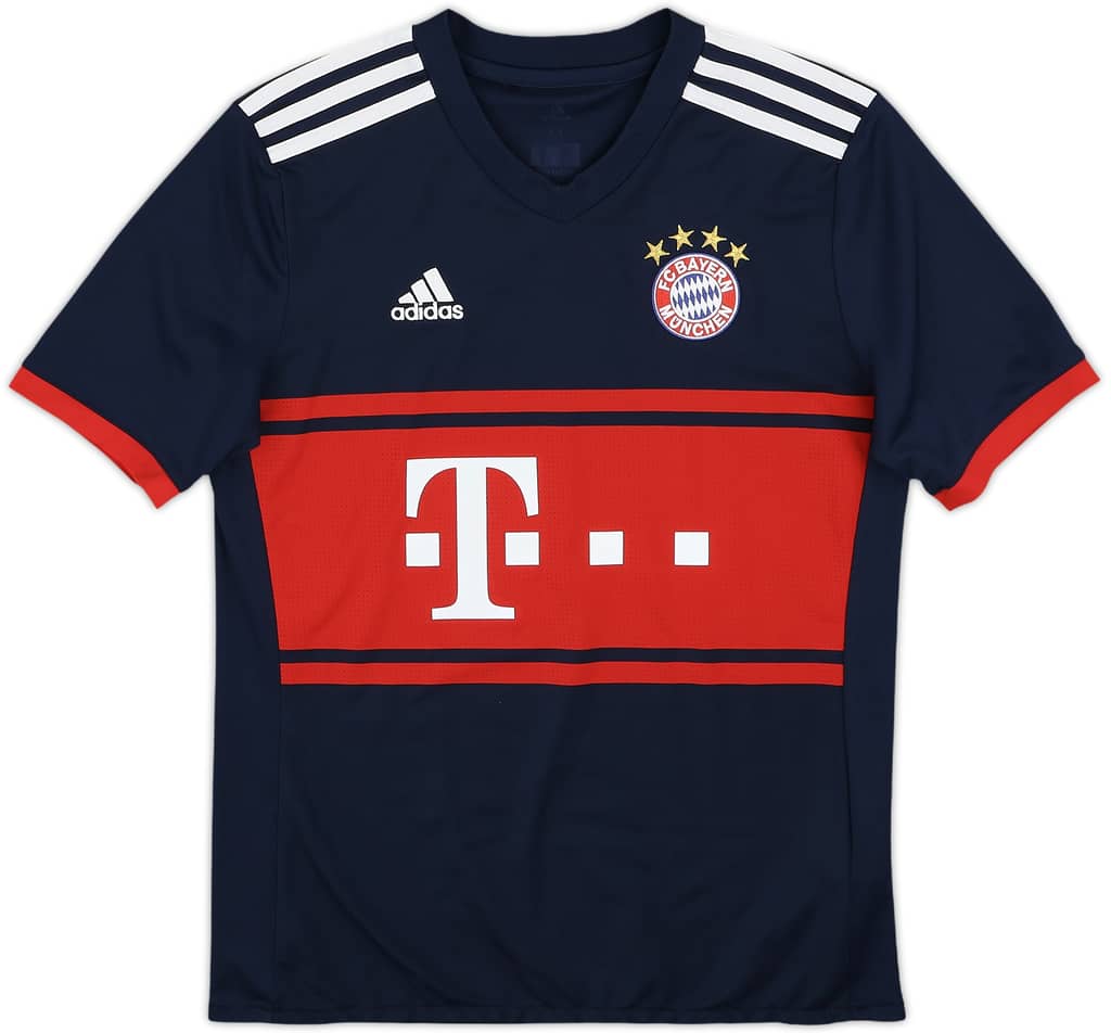 2017-18 Bayern Munich Away Shirt - 10/10 - (M.Boys)