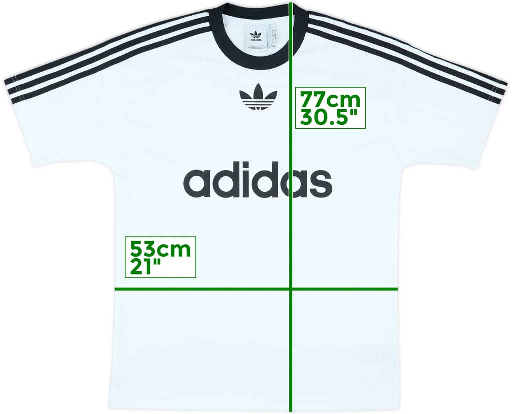 2023-24 adidas Originals Template Retro Style Shirt - 9/10 - (S)