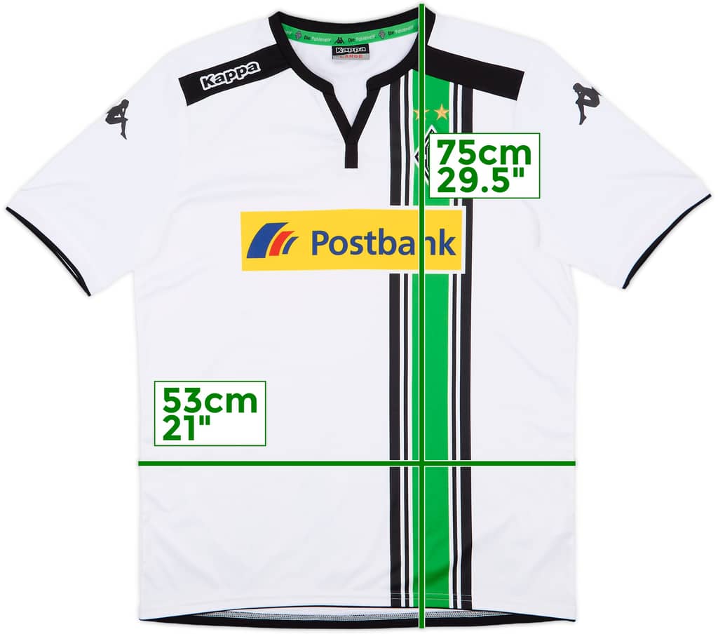 2015-16 Borussia Monchengladbach Home Shirt - 10/10 - (L)