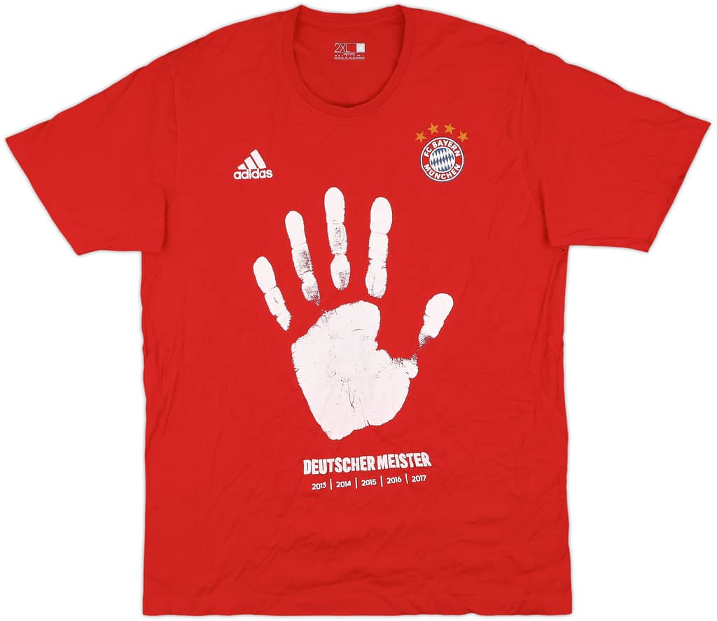 2016-17 Bayern Munich adidas Cotton Tee - 9/10 - (XXL)