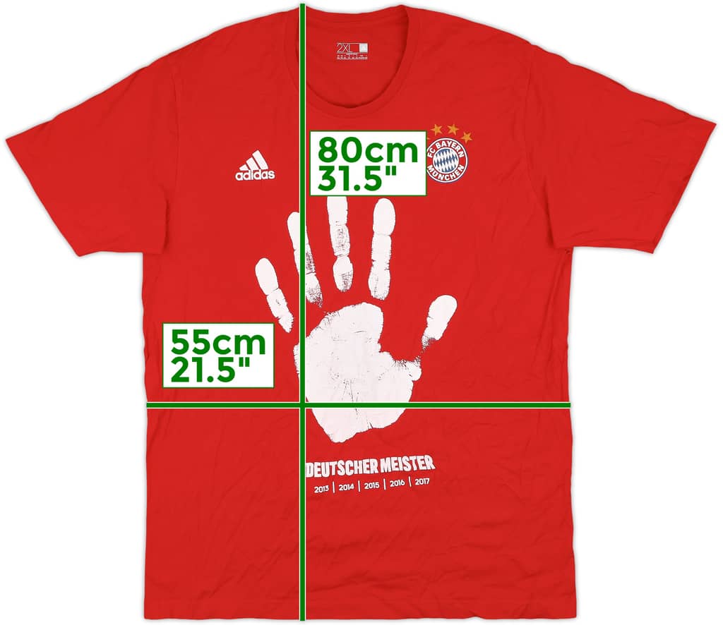 2016-17 Bayern Munich adidas Cotton Tee - 9/10 - (XXL)