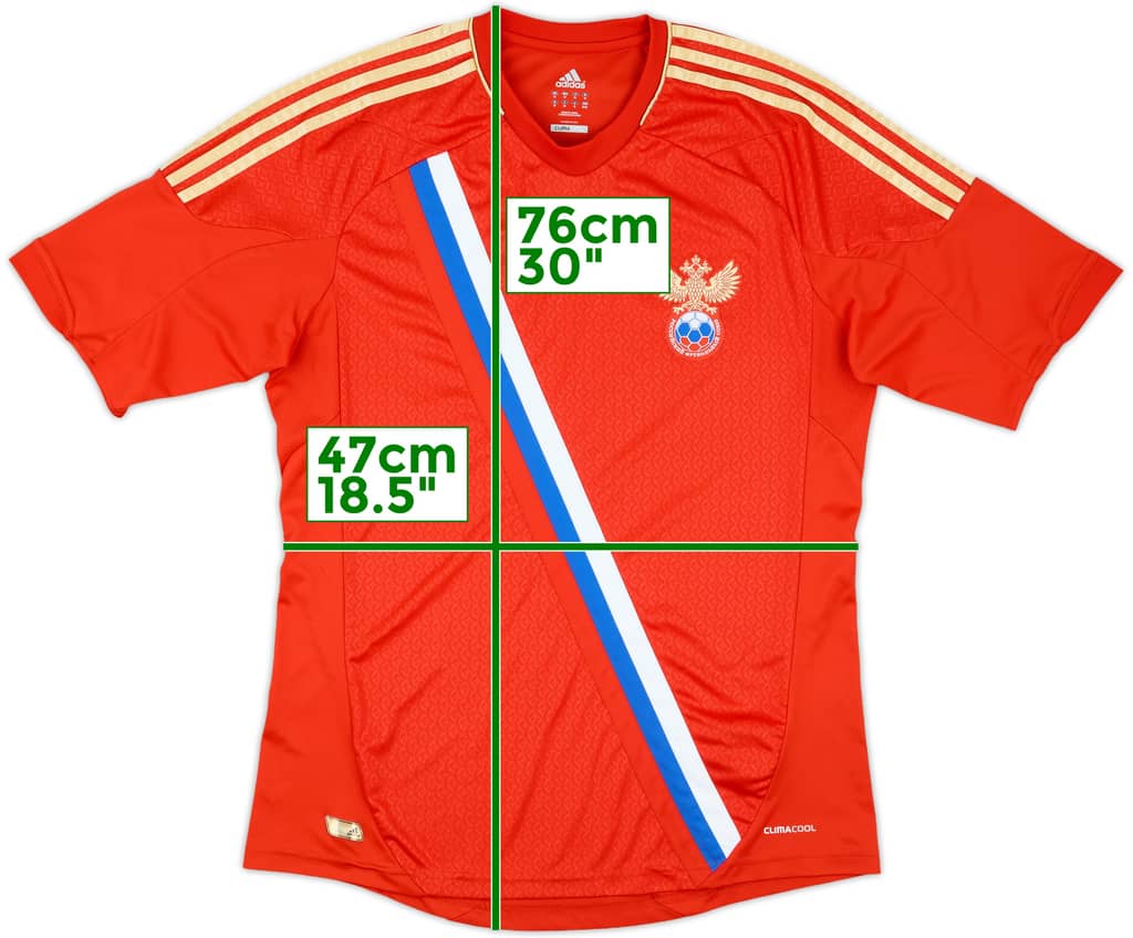 2012-14 Russia Home Shirt - 9/10 - (M)