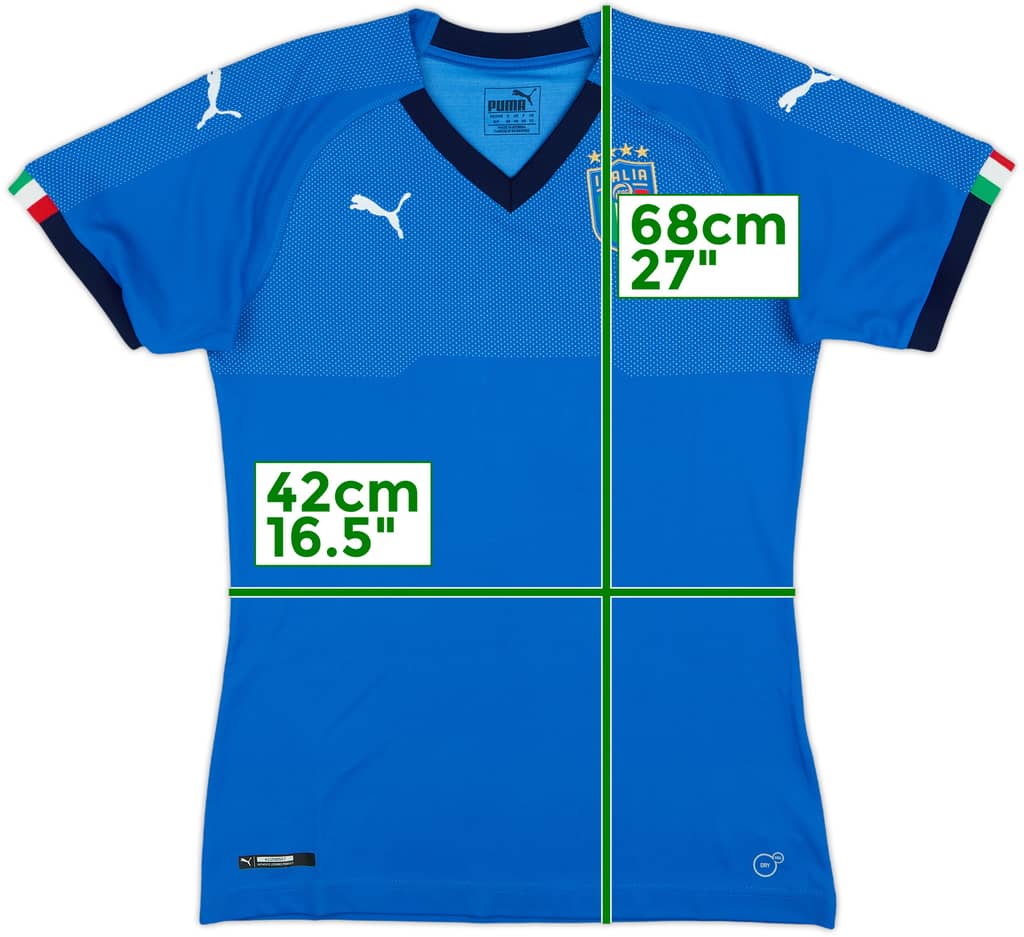2018-19 Italy Home Shirt - 10/10 - (Women's S)