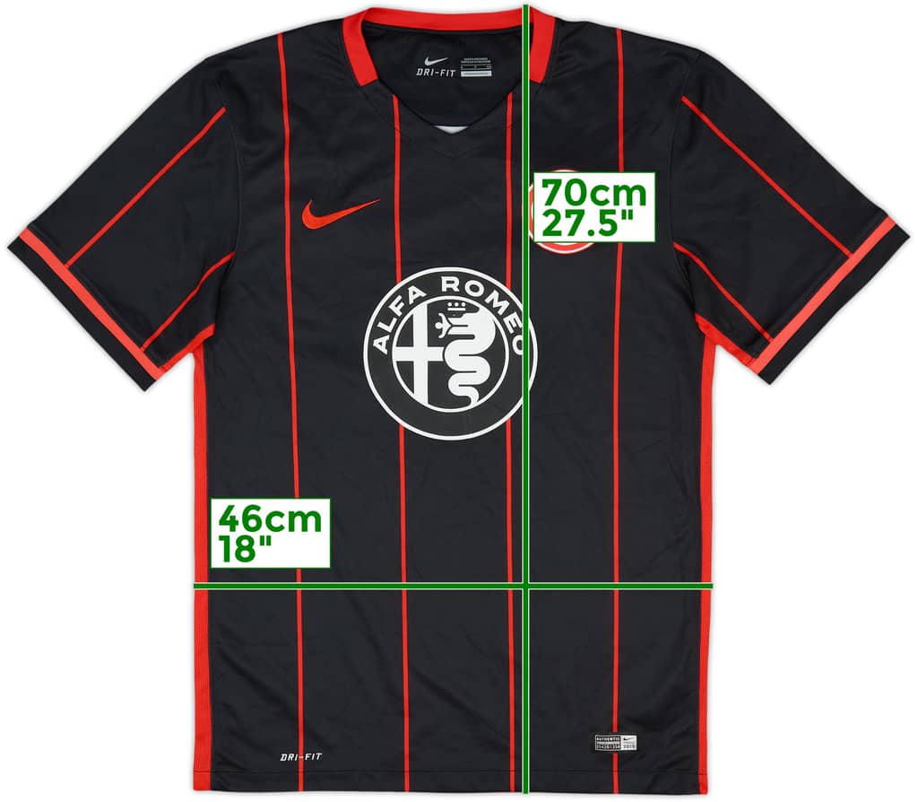 2015-16 Eintracht Frankfurt Home Shirt - 8/10 - (S)