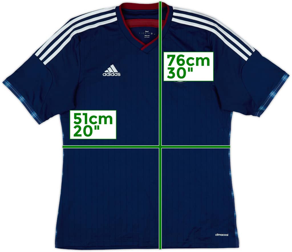 2014-15 Scotland Home Shirt - 9/10 - (L)