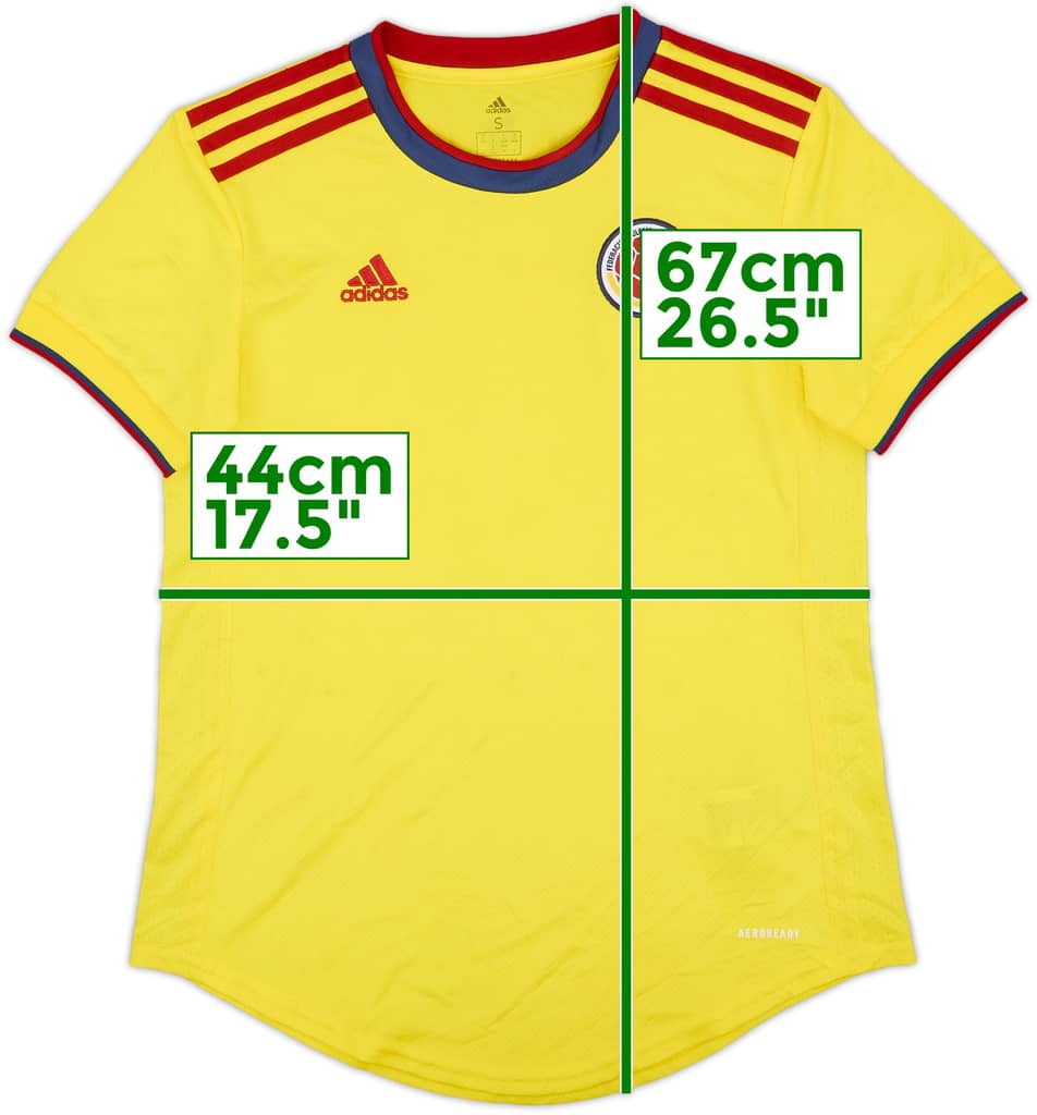 2020-22 Colombia Home Shirt - 6/10 - (Women's S)