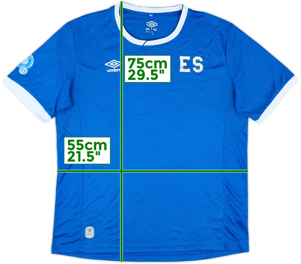 2017-18 El Salvador Home Shirt - 6/10 - (L)