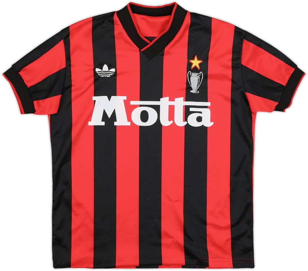 1992-93 AC Milan Home Shirt - 5/10 - (M.Boys)
