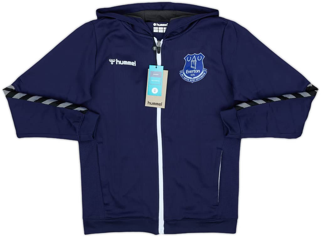 2020-21 Everton Hummel Hooded Track Jacket (M.Boys)