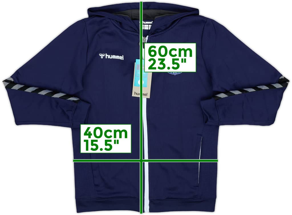 2020-21 Everton Hummel Hooded Track Jacket (M.Boys)