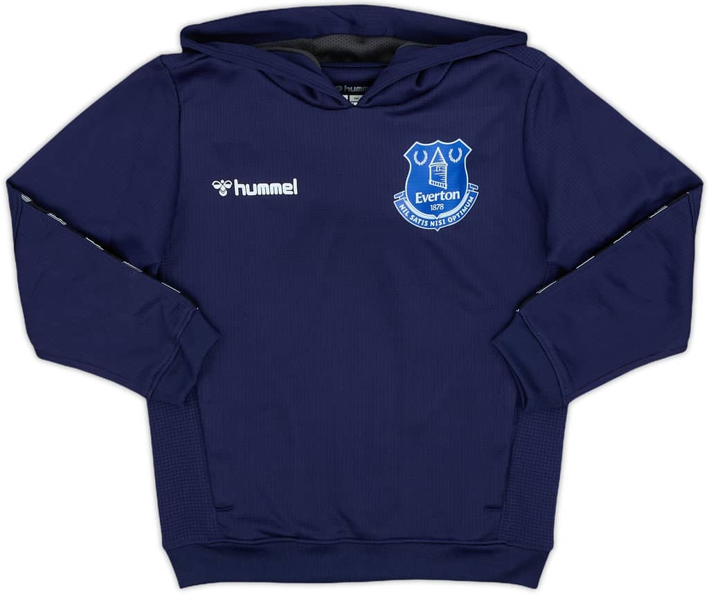 2020-21 Everton Hummel Hooded Track Top - 10/10 - (5-6 Years)