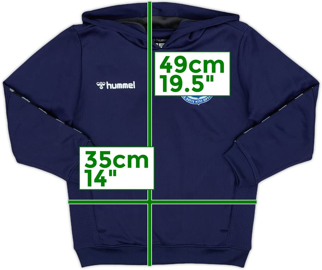 2020-21 Everton Hummel Hooded Track Top - 10/10 - (5-6 Years)