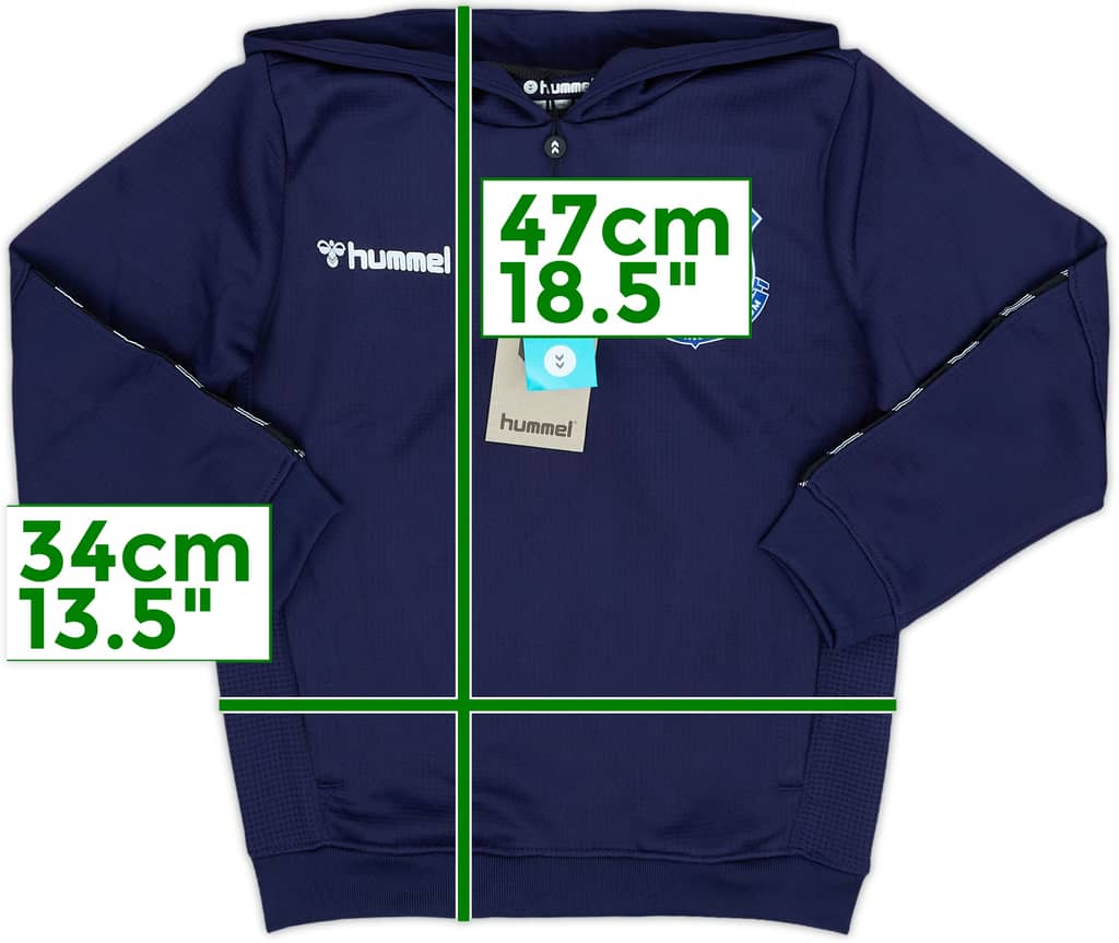 2020-21 Everton Hummel Hooded Track Top (5-6 Years)
