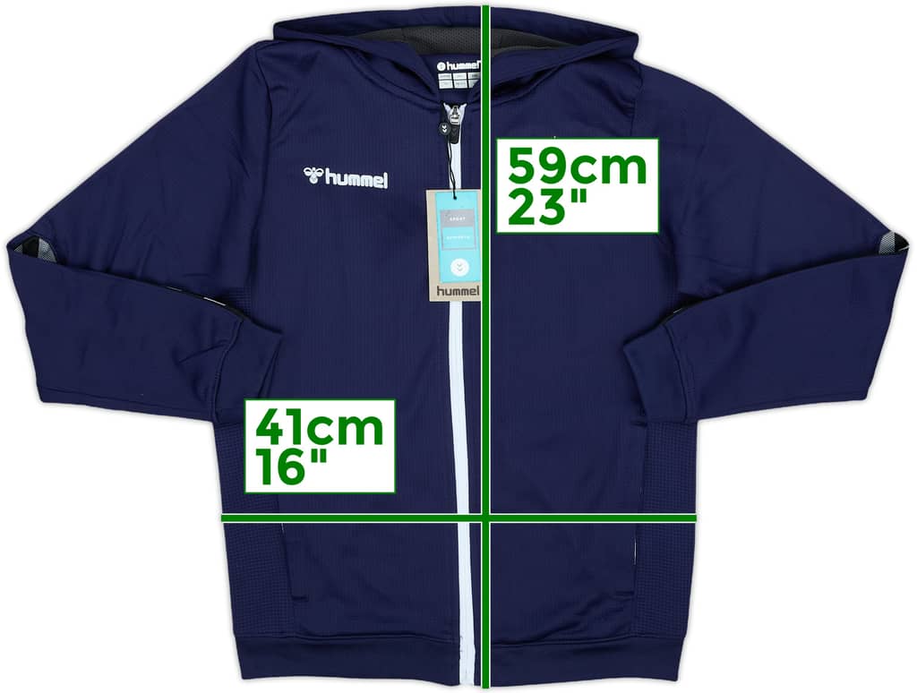 2018-19 Rangers Hummel Hooded Track Top (M.Boys)