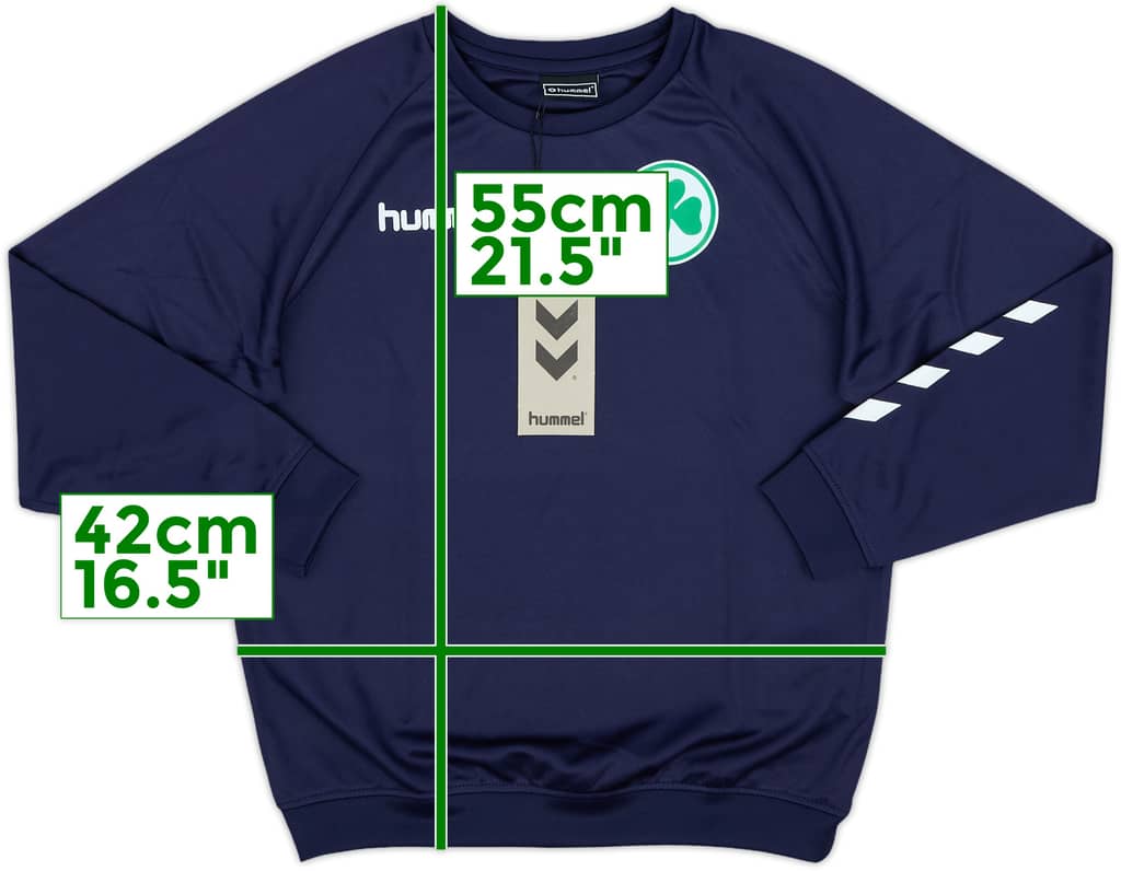 2018-19 Greuther Furth Hummel Sweat Top (S.Boys)