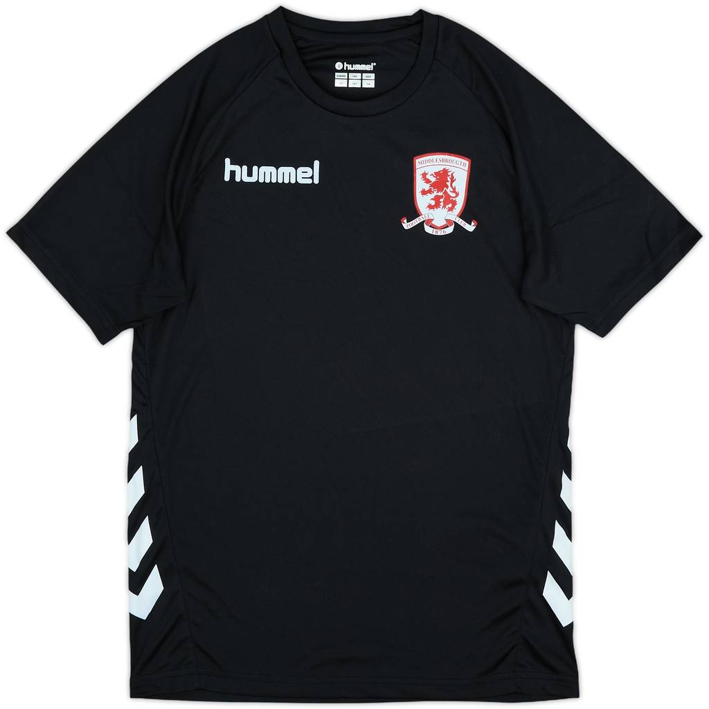 2018-19 Middlesbrough Hummel Training Shirt - 10/10 - (L.Boys)