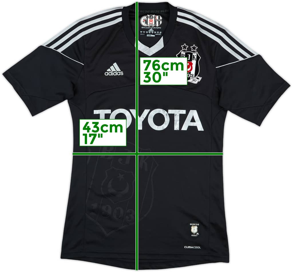 2013-14 Besiktas '110 yil' Away Shirt - 5/10 - (Women's M)