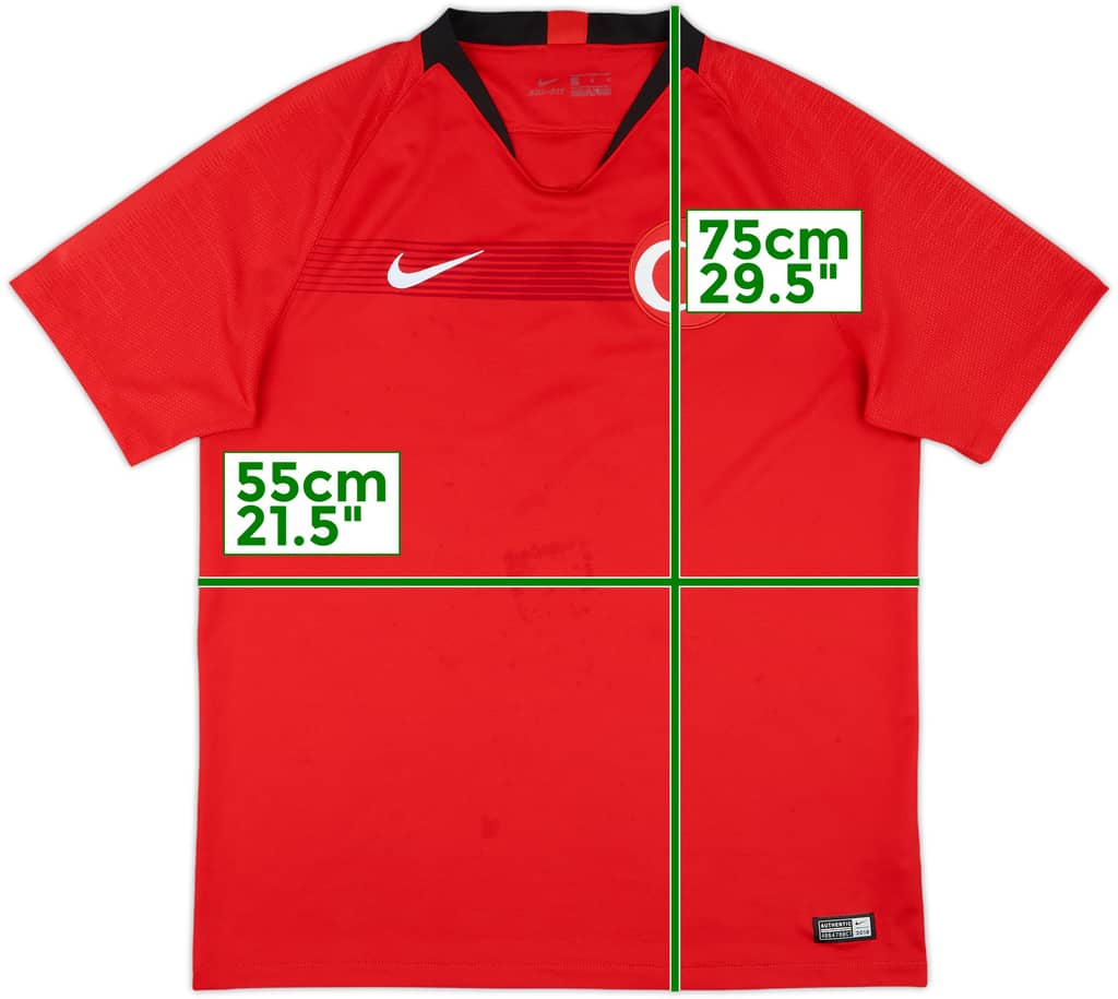 2018-19 Turkey Home Shirt - 6/10 - (L)