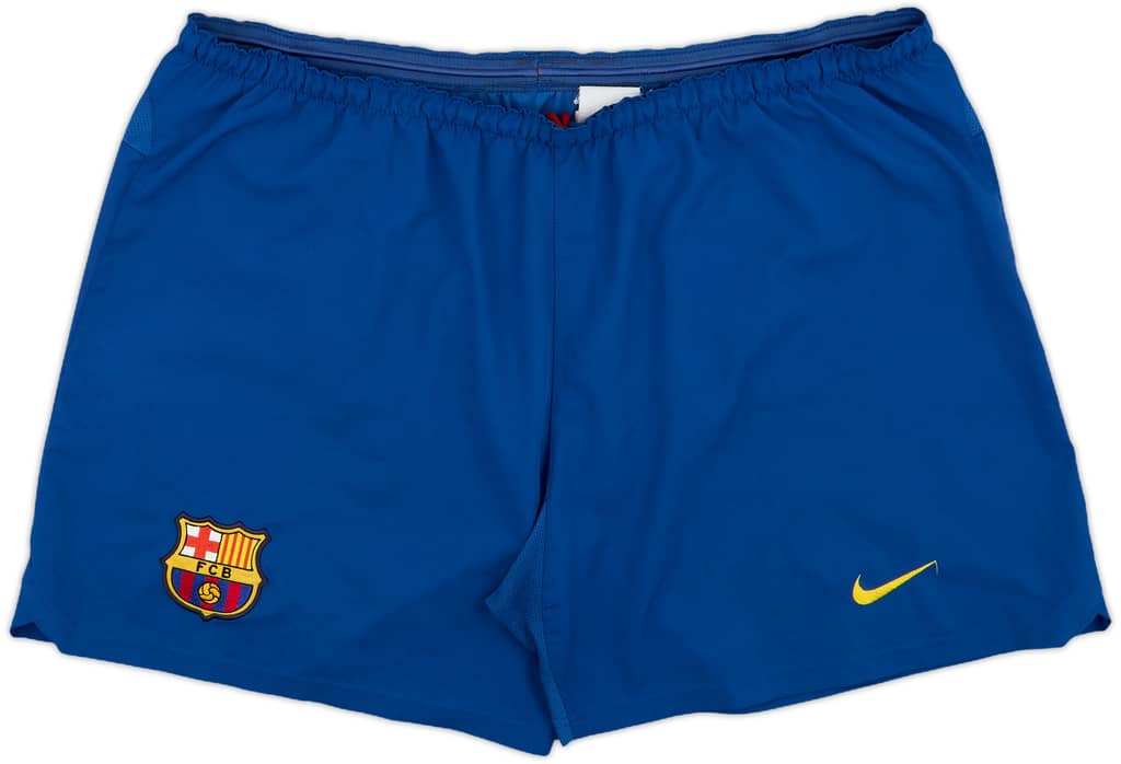 2004-05 Barcelona Home Shorts - 6/10 - (XL)
