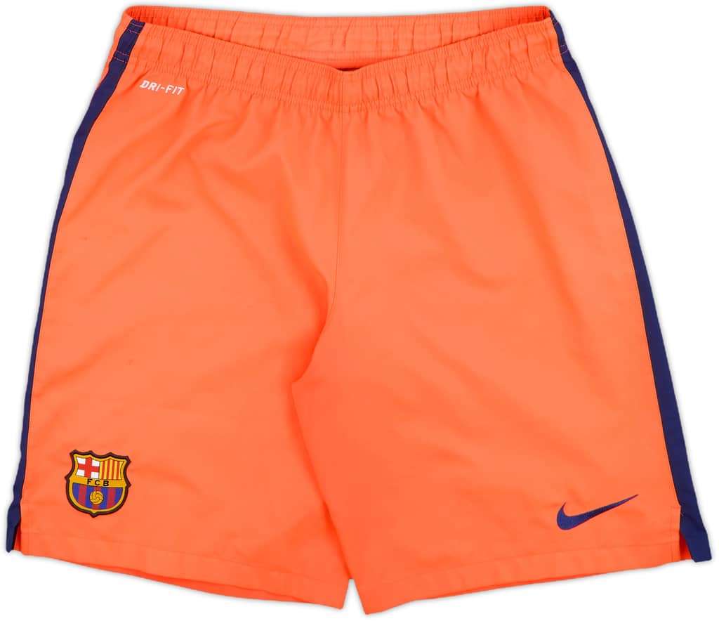 2015-16 Barcelona Third Shorts - 9/10 - (M)