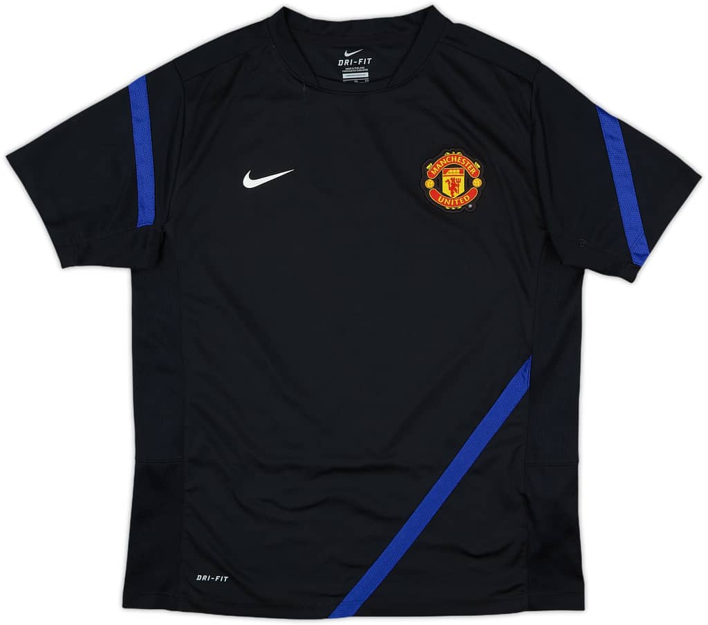 2011-12 Manchester United Nike Training Shirt - 9/10 - (XL.Boys)