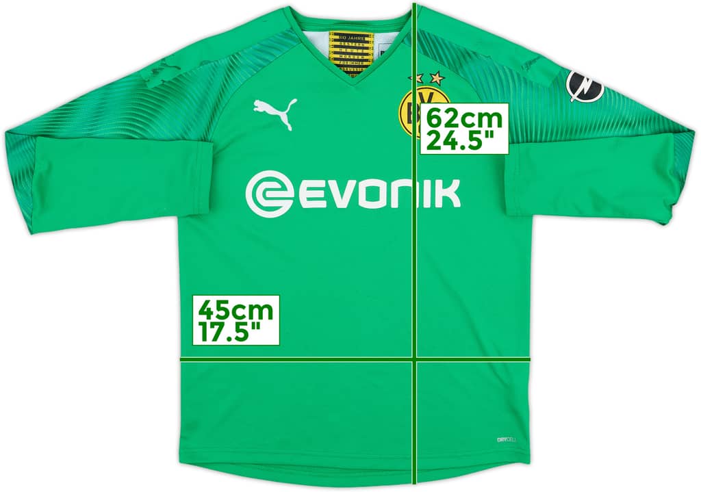 2019-20 Borussia Dortmund GK Shirt - 6/10 - (L.Boys)