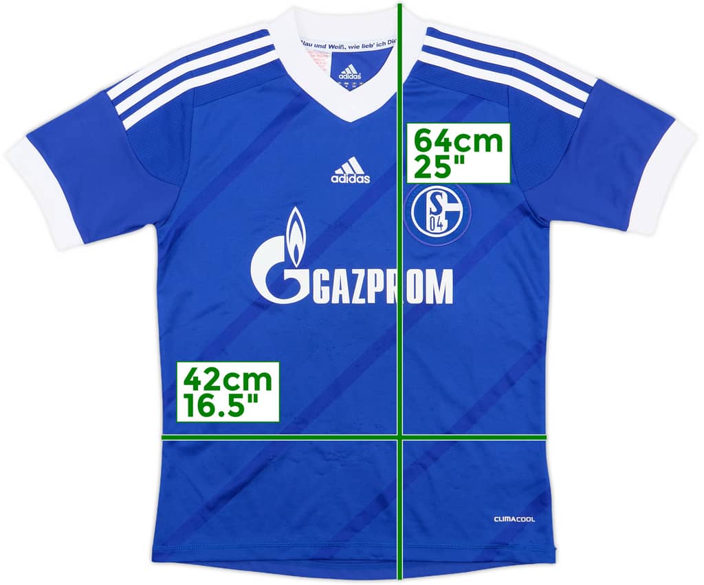2013-14 Schalke Home Shirt - 8/10 - (M.Boys)