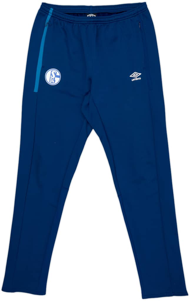 2019-20 Schalke Umbro Track Pants/Bottoms - 9/10 - (XL)