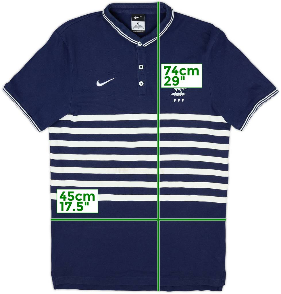 2014-15 France Nike Polo Shirt - 7/10 - (M)