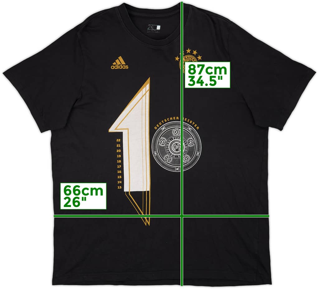 2021-22 Bayern Munich adidas Cotton Tee - 6/10 - (XXL)