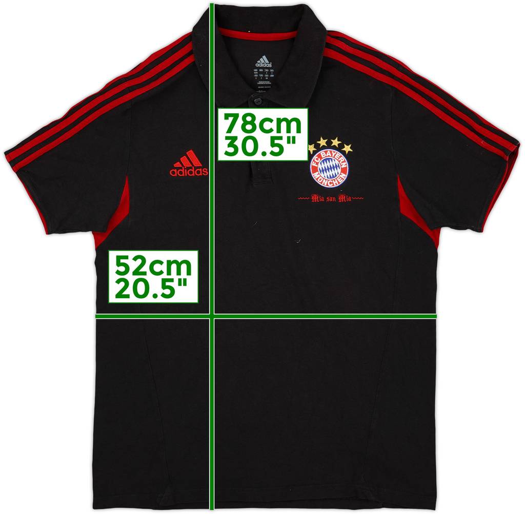 2011-12 Bayern Munich adidas Polo Shirt - 8/10 - (L)