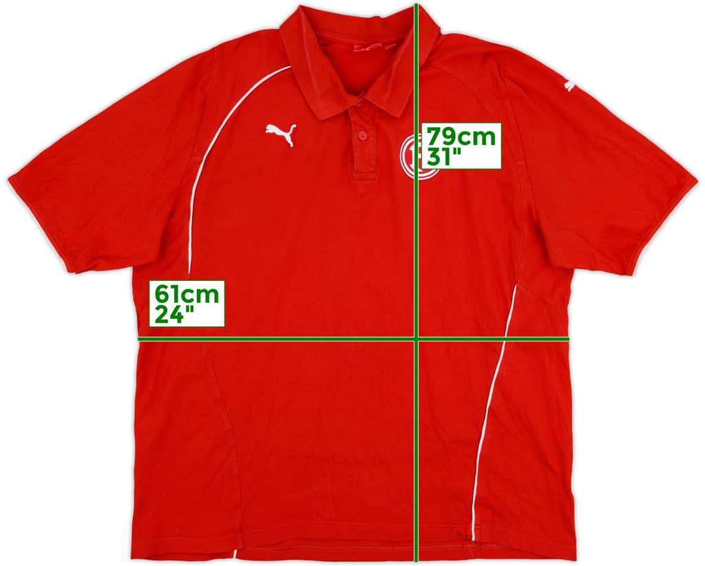 2005-06 Fortuna Dusseldorf Puma Polo Shirt - 10/10 - (XXL)