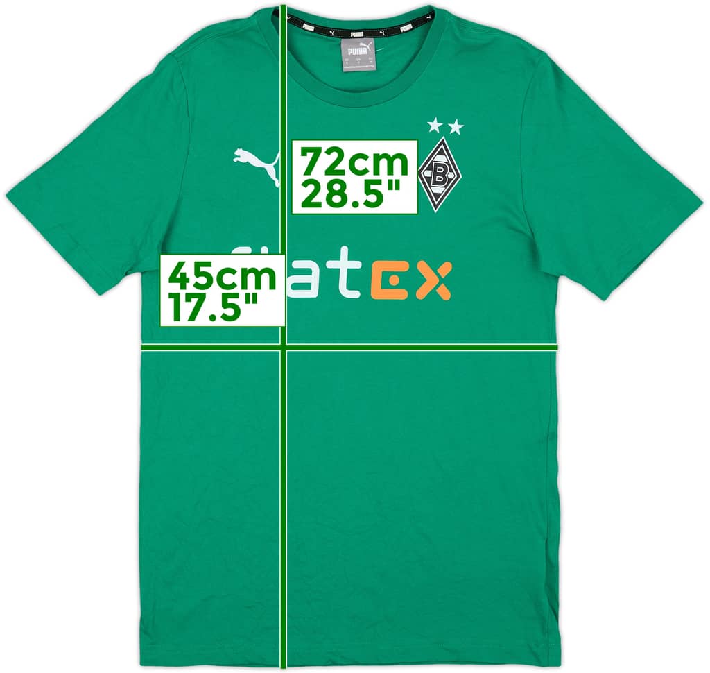 2023-24 Borussia Monchengladbach Puma Cotton Tee - 10/10 - (S)