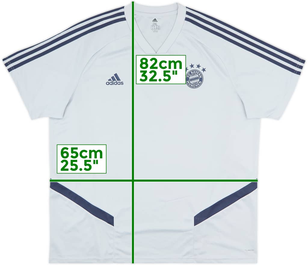 2019-20 Bayern Munich adidas Training Shirt - 8/10 - (XXL)