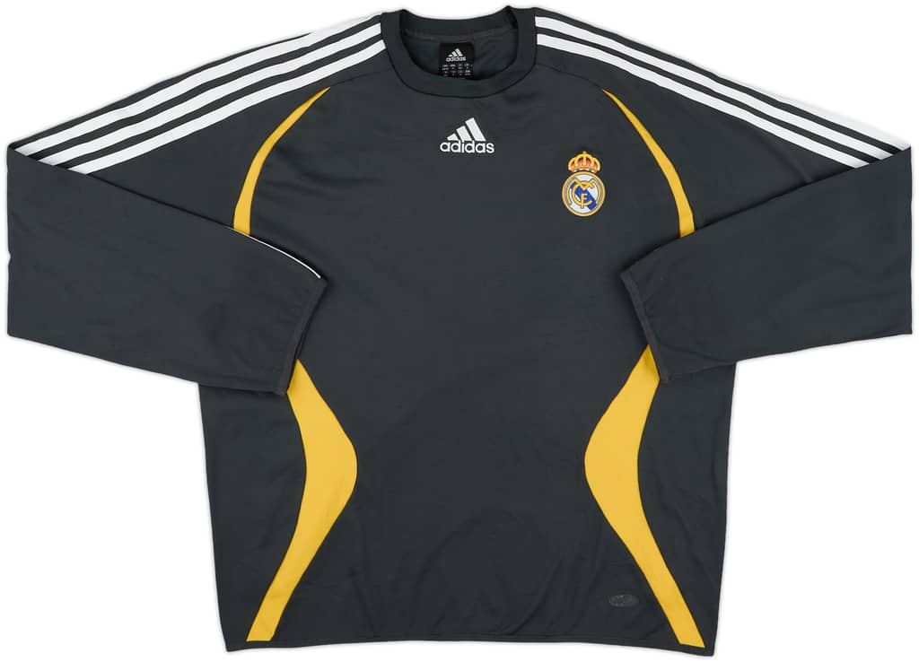 2006-07 Real Madrid adidas Sweat Top - 8/10 - (M/L)