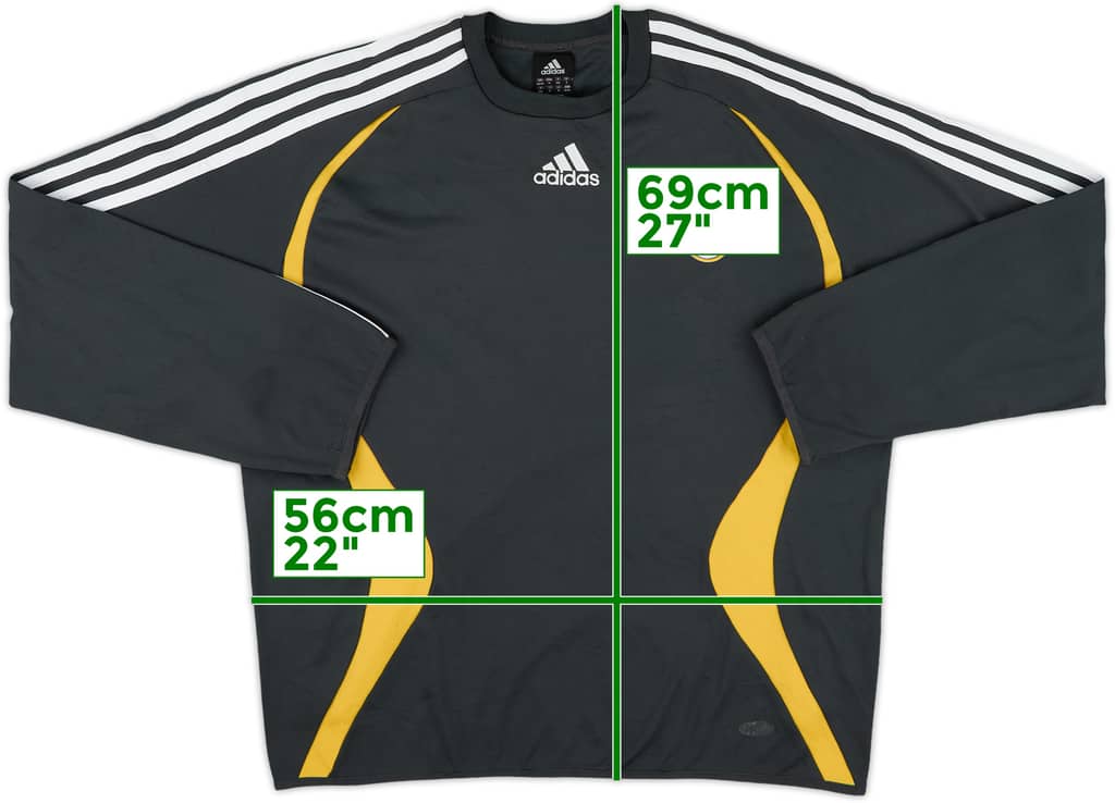 2006-07 Real Madrid adidas Sweat Top - 8/10 - (M/L)
