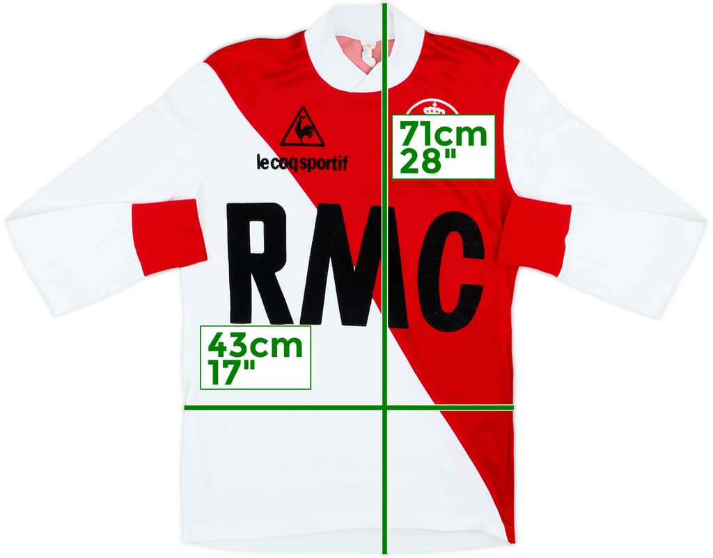 1980-82 Monaco Home L/S Shirt - 8/10 - (M)