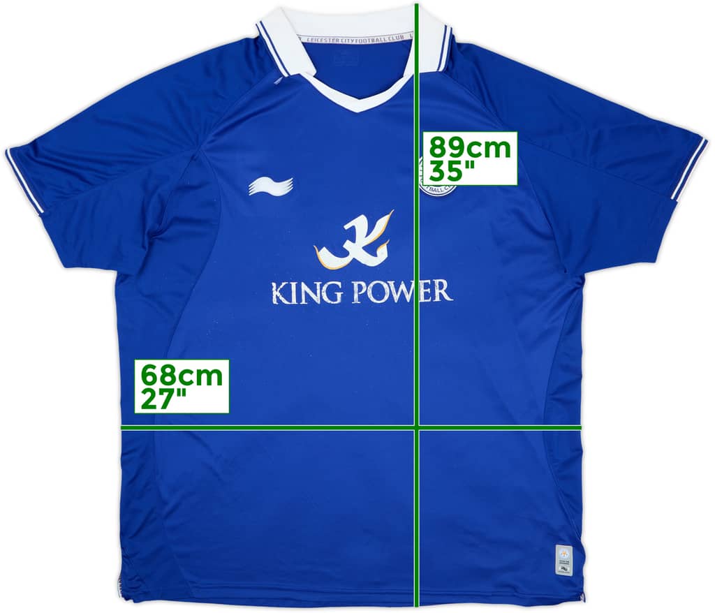 2011-12 Leicester City Home Shirt - 5/10 - (4XL)