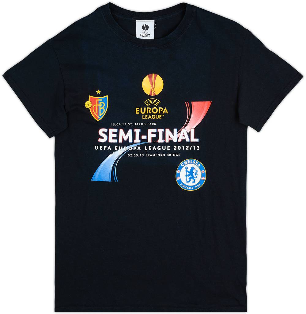 2012-13 UEFA Europa League 'Semi-Final' Graphic Tee - 9/10 - (S)
