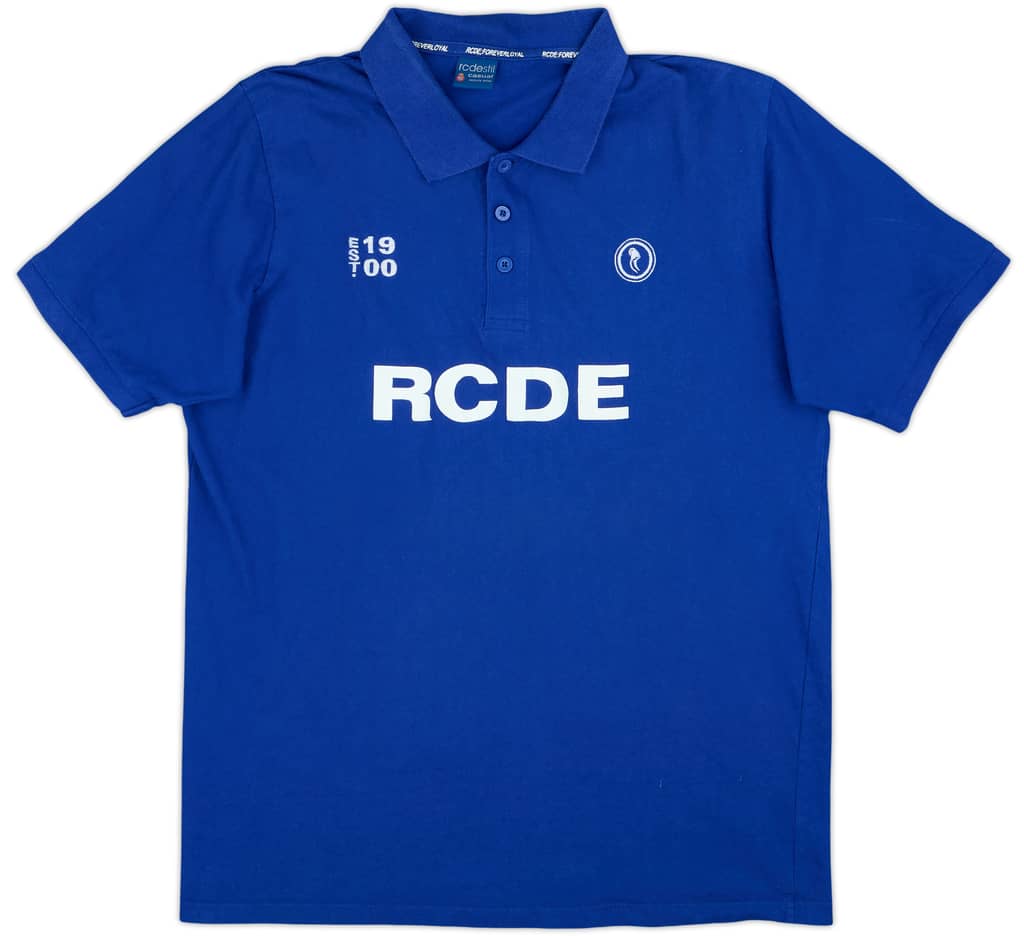 2010s Espanyol Polo Shirt - 8/10 - (XL)