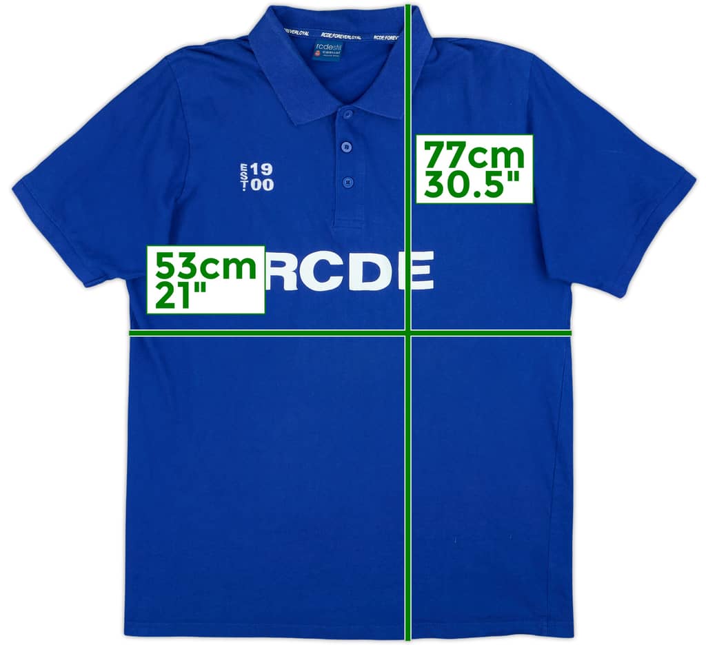 2010s Espanyol Polo Shirt - 8/10 - (XL)