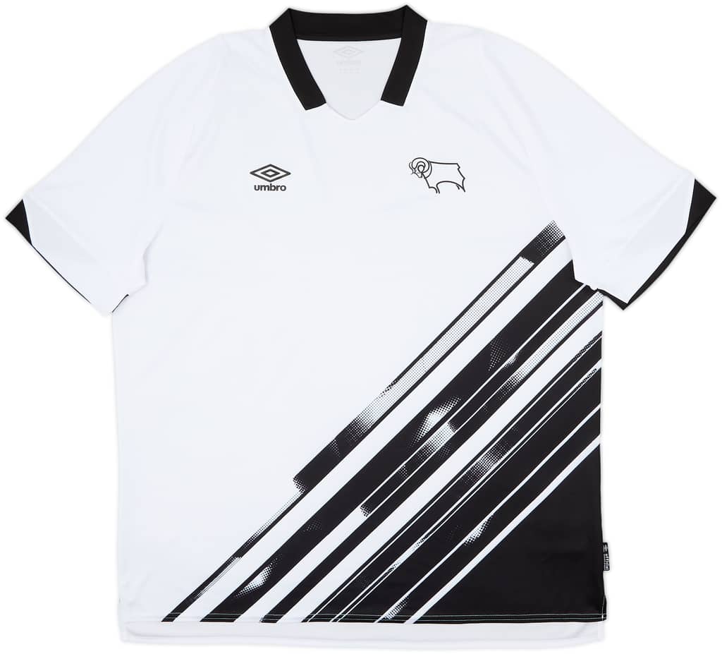 2022-23 Derby County Home Shirt - 9/10 - (3XL)